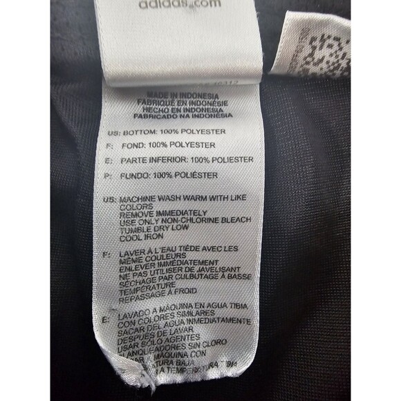 Adidas Pants Women's 3-Stripes Essentials Size Medium - Black - Picture 5 of 5